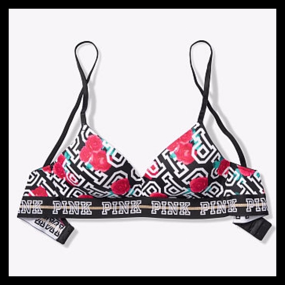 PINK Victoria’s Secret Wireless 
Push-up Bra - Picture 2 of 3